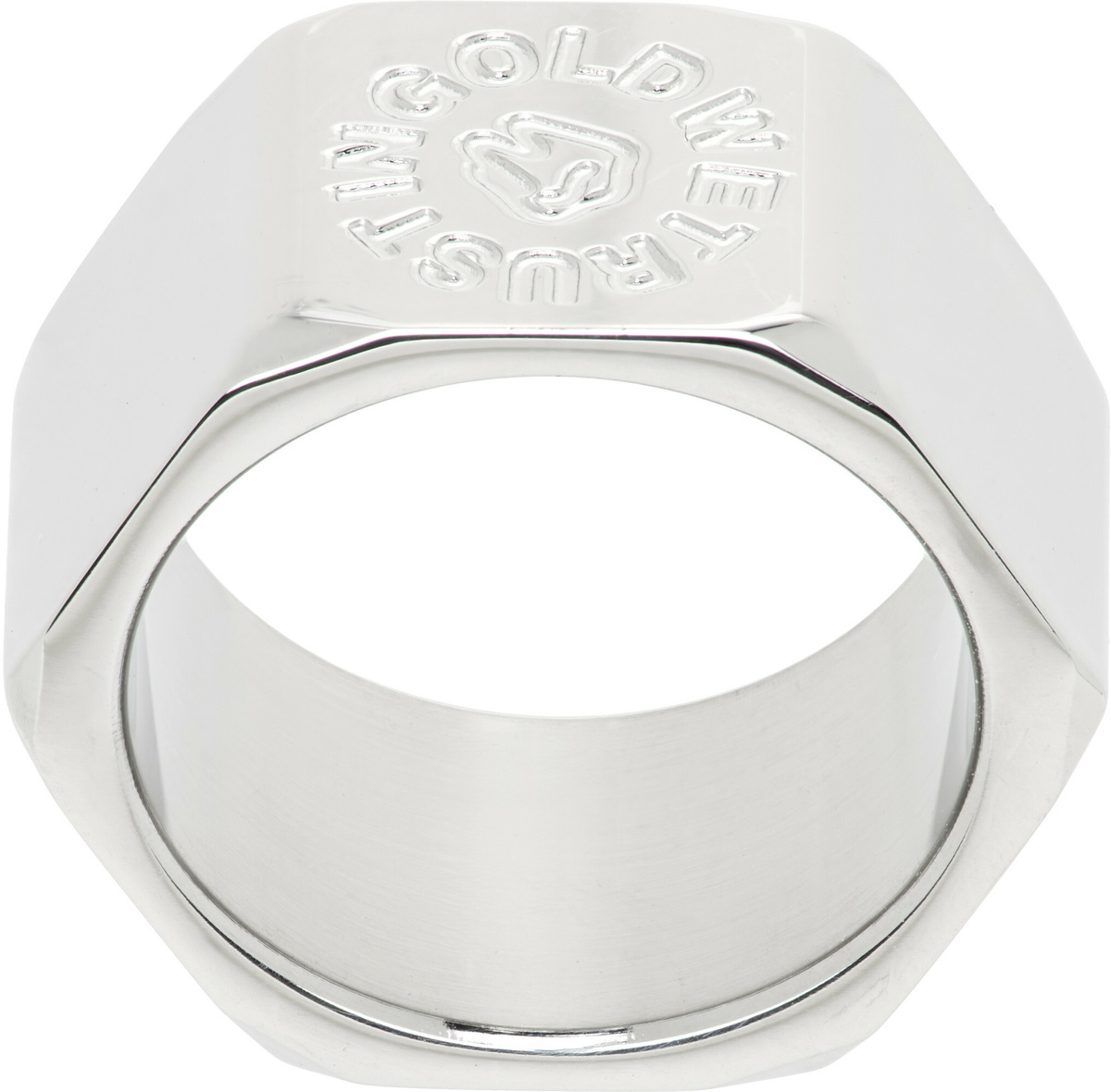IN GOLD WE TRUST PARIS Nut Ring