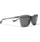 DISTRICT VISION - Keiichi D-Frame Acetate Polarised Sunglasses - Gray