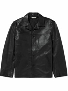 Nudie Jeans - Ferry Full-Grain Leather Jacket - Black