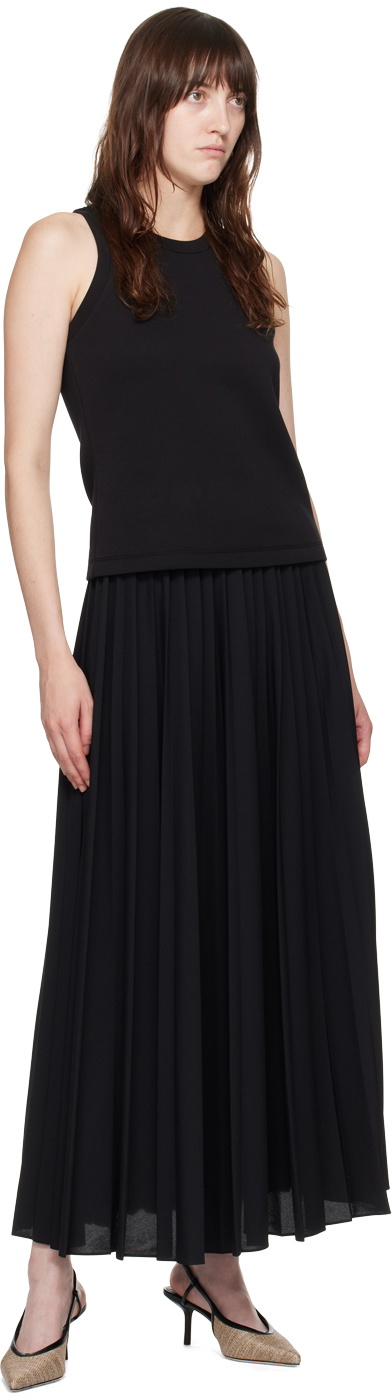 Max Mara Leisure Black Maesa Maxi Skirt