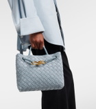 Bottega Veneta Andiamo Small suede top-handle bag