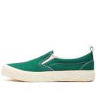 YMC Men's Slip-On Sneakers in Green