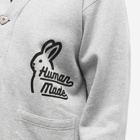 Human Made Men's Sweatshirt Cardigan in Grey