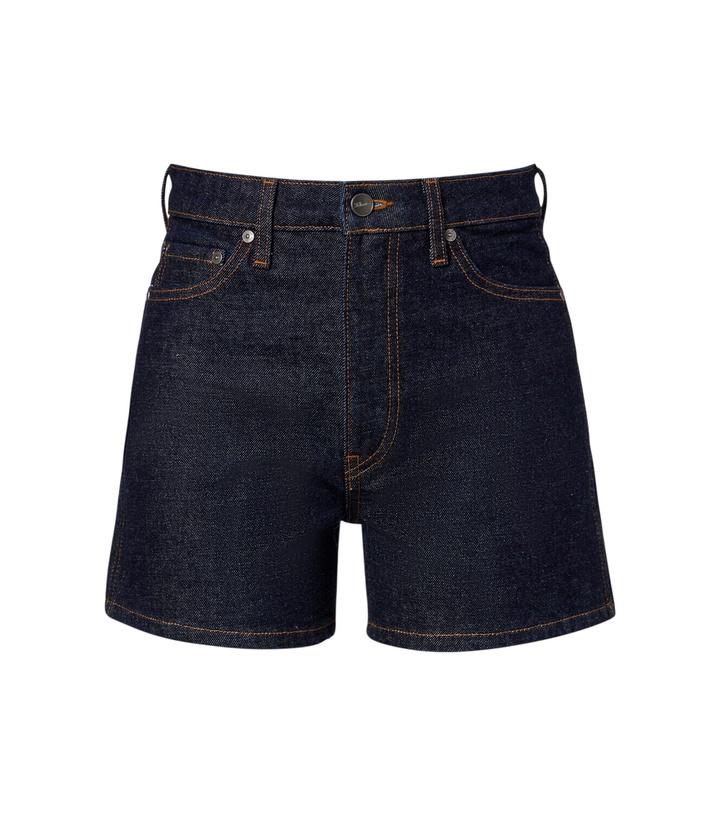 Photo: Khaite Danya denim shorts