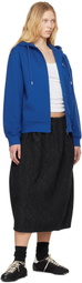 ADER error Blue Sig; TRS Tag 01 Zip-Up Hoodie