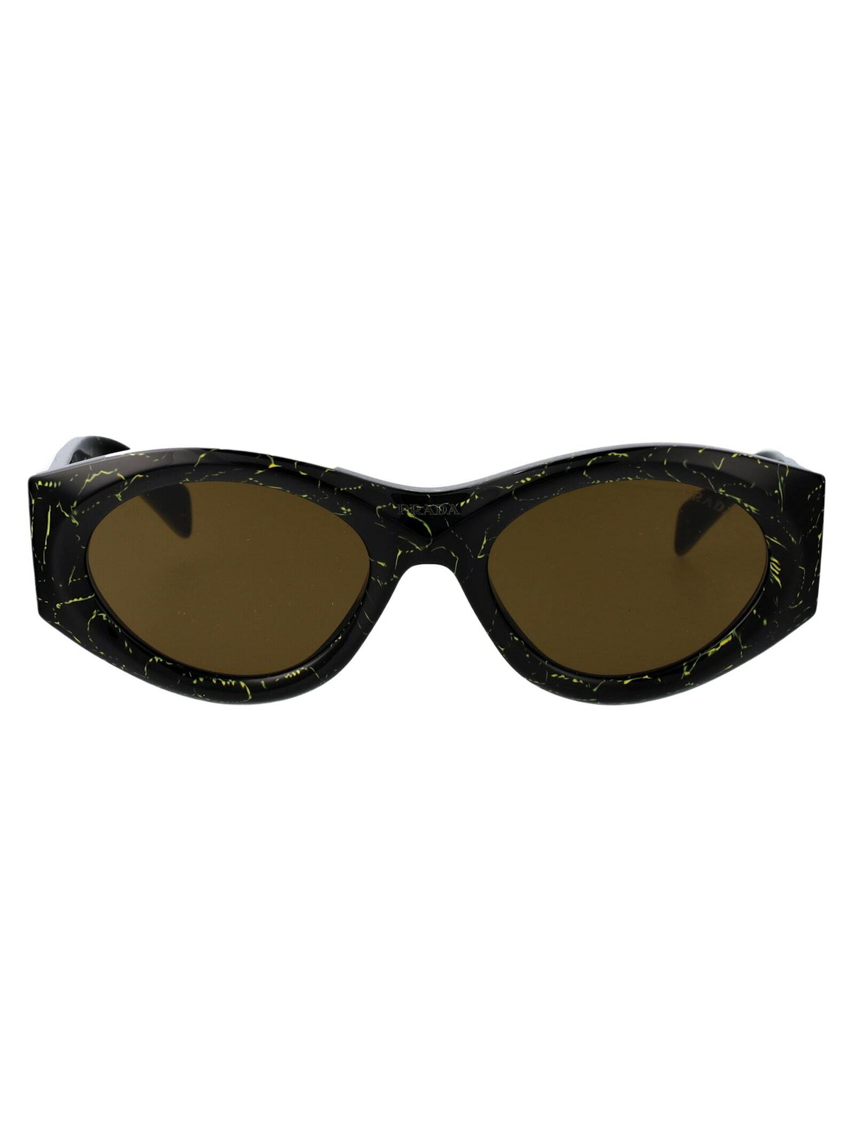 Prada Eyewear Brown Symbole Sunglasses Prada