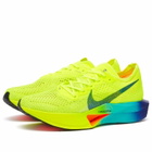Nike Women's Vaporfly 3 Sneaker in Black/Scream Green/Barely Volt