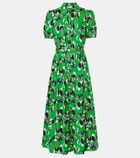 Diane von Furstenberg Jonah printed cotton maxi dress