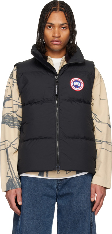 Photo: Canada Goose Black Lawrence Puffer Down Vest