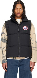 Canada Goose Black Lawrence Puffer Down Vest