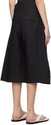 ISSEY MIYAKE Black Fold To Form Shorts