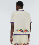 Bode Fruit Bunch appliqué shirt