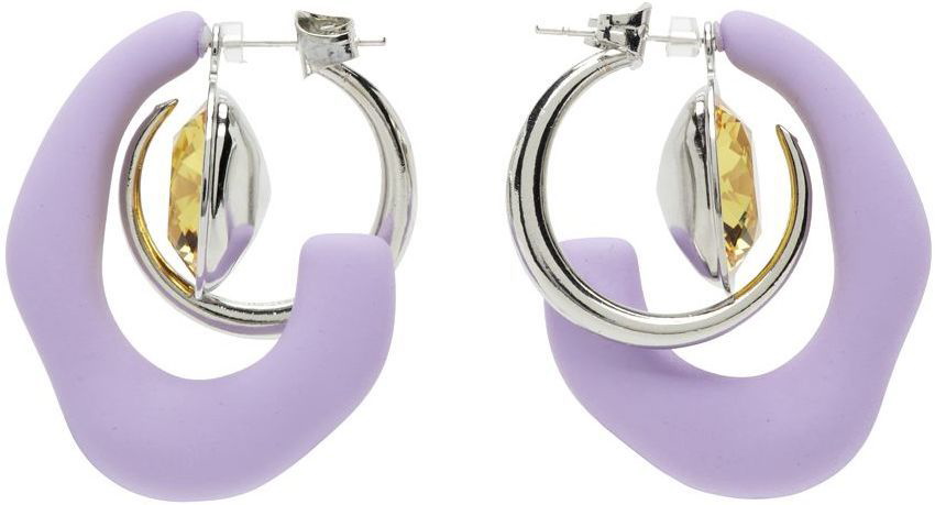 Mounser Solar Mini Hoop Earrings  Rent Mounser jewelry for $55/month