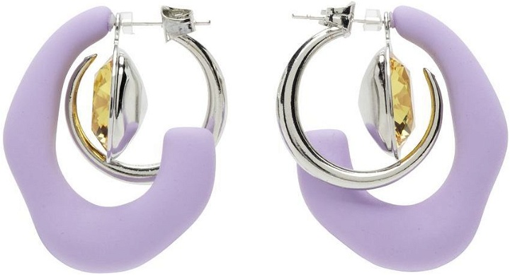 Photo: Mounser Purple Marshmallow Earrings
