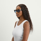 Off-White Sunglasses Virgil Sunglasses in Black/Blue 
