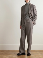 Barena - Straight-Leg Checked Twill Suit Trousers - Brown