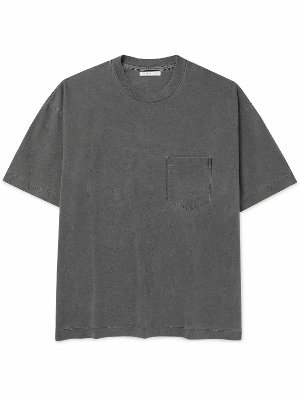 Photo: John Elliott - Replica Double-Faced Cotton-Jersey T-Shirt - Gray
