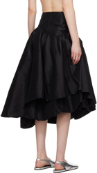 Kika Vargas SSENSE Exclusive Black Abella Midi Skirt