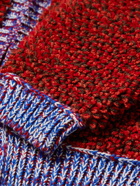 BODE - Trekking Tie-Front Merino Wool Cardigan - Red