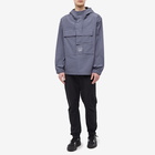 C.P. Company Men's Metropolis Tech Patch Pop Over Anorak in Ombre Blue