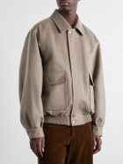 Auralee - Cashmere Blouson Jacket - Brown