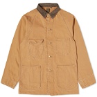 orSlow Men's 1950's Duck Coverall Jacket in Brown