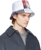 Thom Browne Multicolor Check Bucket Hat