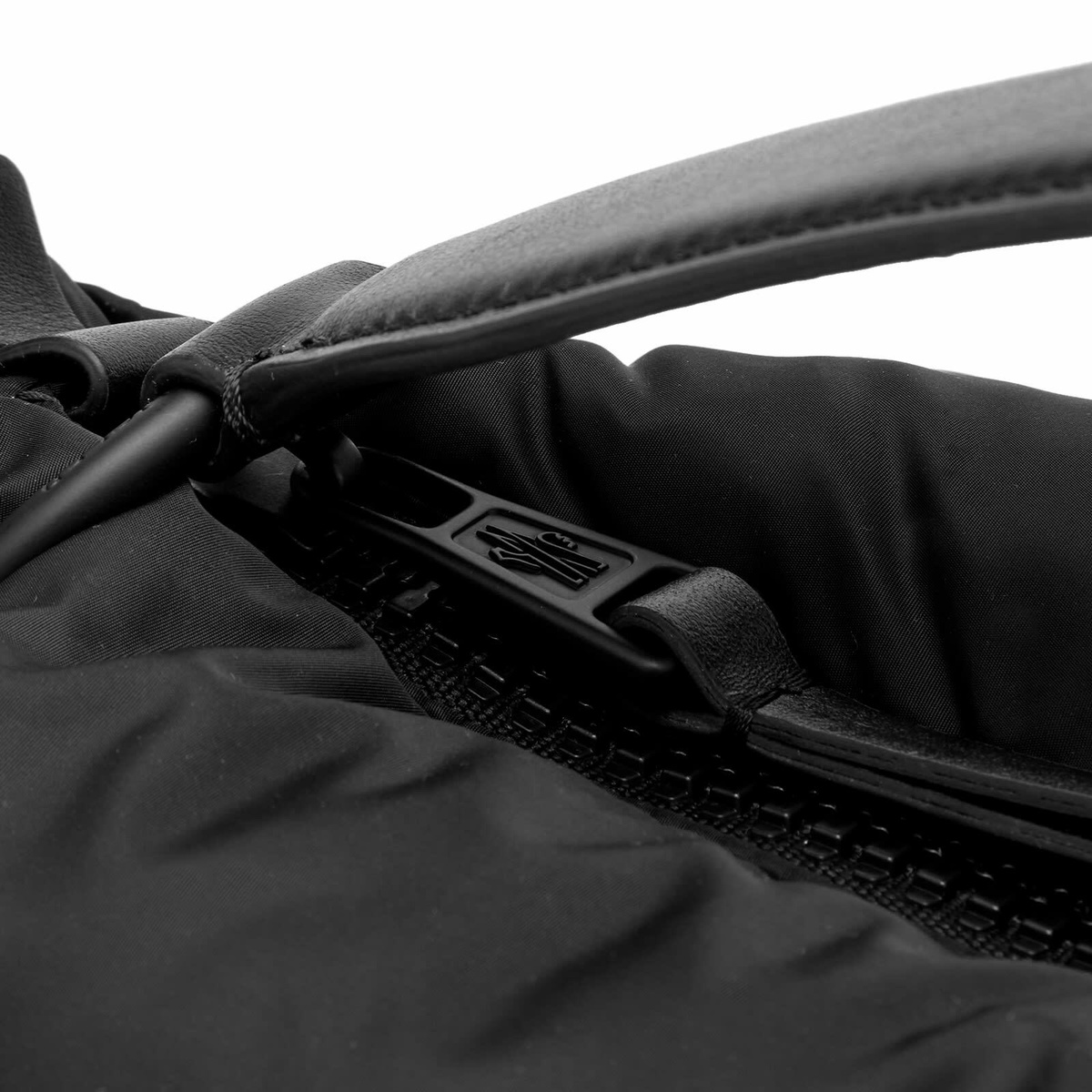Moncler Women's Legere Logo Strap Zip Tote Bag in Black Moncler Moncler Women's Legere Logo Strap Zip Tote Bag in Black Moncler