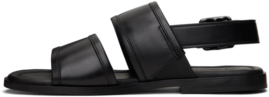 Coach 1941 Black Julian Two Strap Sandals