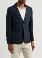 Percival Linen Blazer Navy