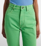 Versace High-rise capri jeans