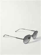 Brunello Cucinelli - Hexagonal-Frame Stainless Steel Sunglasses