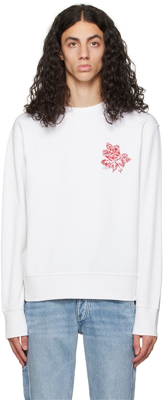 Photo: rag & bone White Lunar New Year Sweatshirt