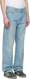 Lacoste Blue 5-Pocket Straight Cut Jeans