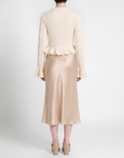 Chloé Womens Cardigan Ivory