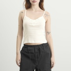 Fruity Booty Women's Juliette Vest Top in Cream