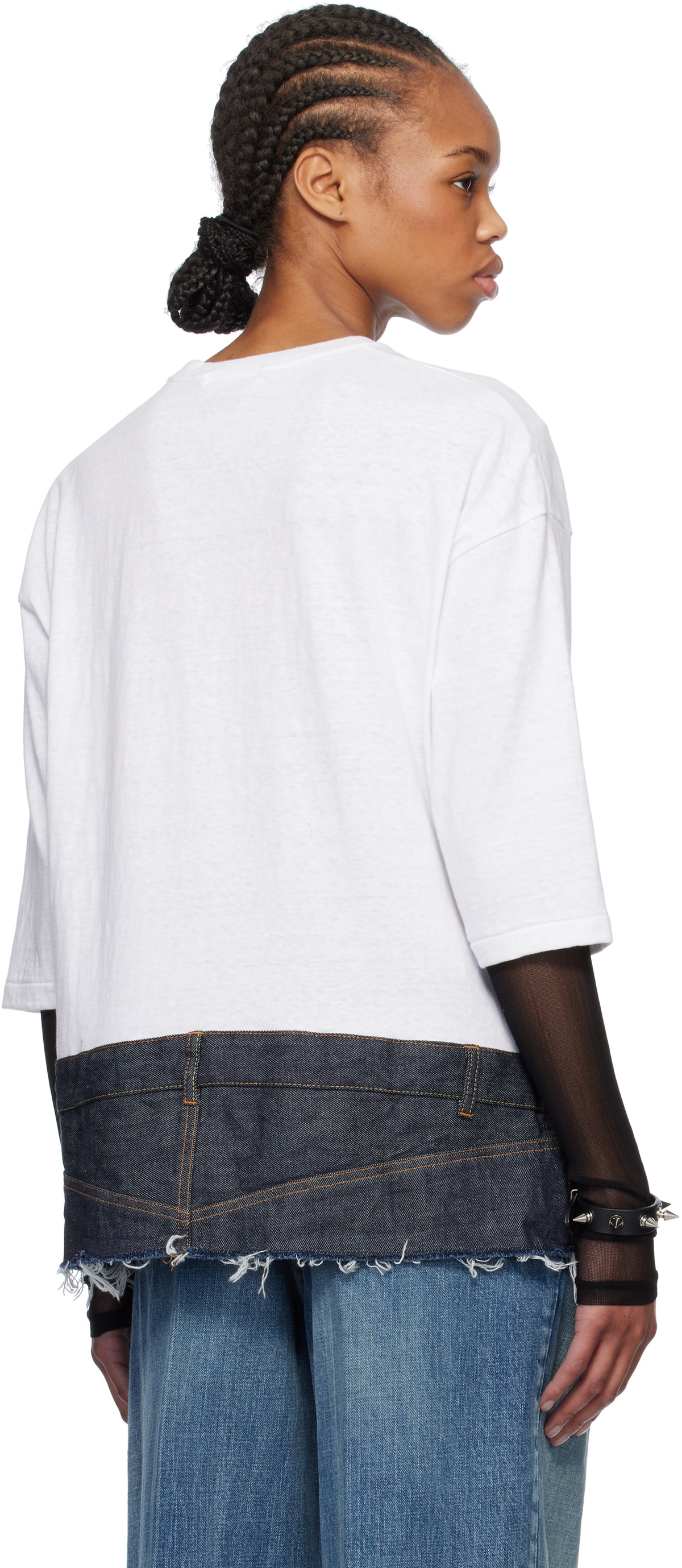 UNDERCOVER White Jeans T-shirt