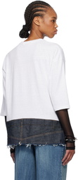 UNDERCOVER White Jeans T-shirt