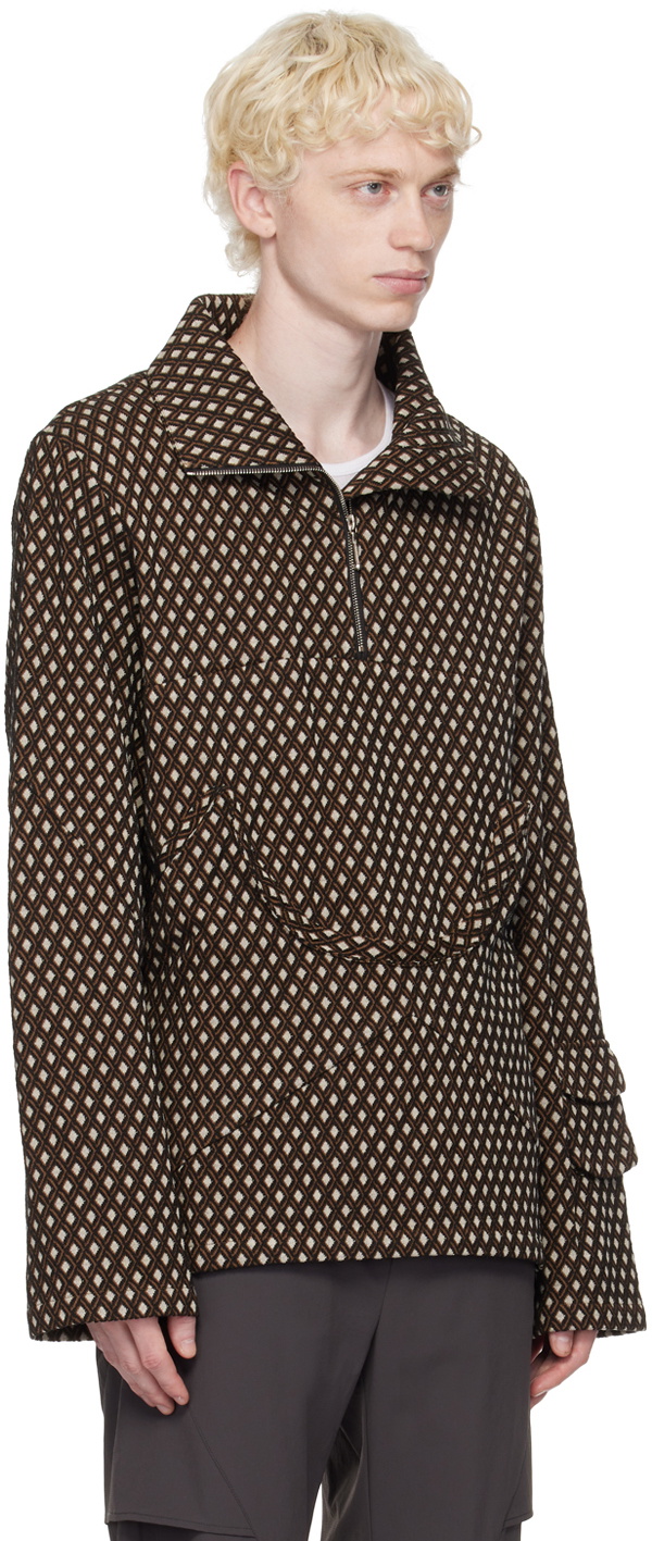 Uncertain Factor Brown Nose Guard Sweater