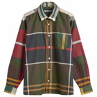 Barbour Men's Patchwork OS Tartan Shirt in Tartan Mix
