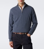 Brunello Cucinelli Cashmere half-zip sweater