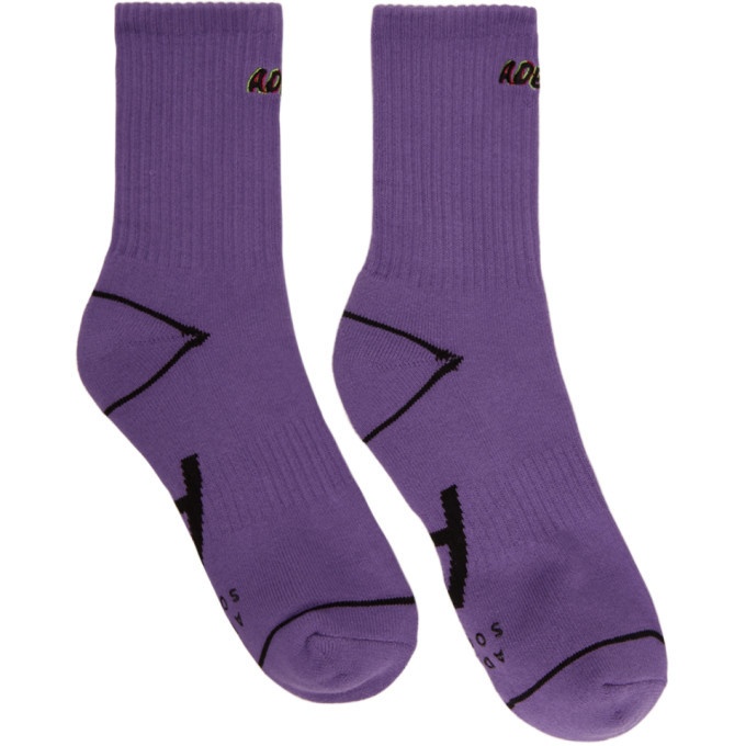 Photo: ADER error Purple Tort.diago Socks