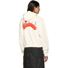 Off-White White Heart Not Troubled Hoodie