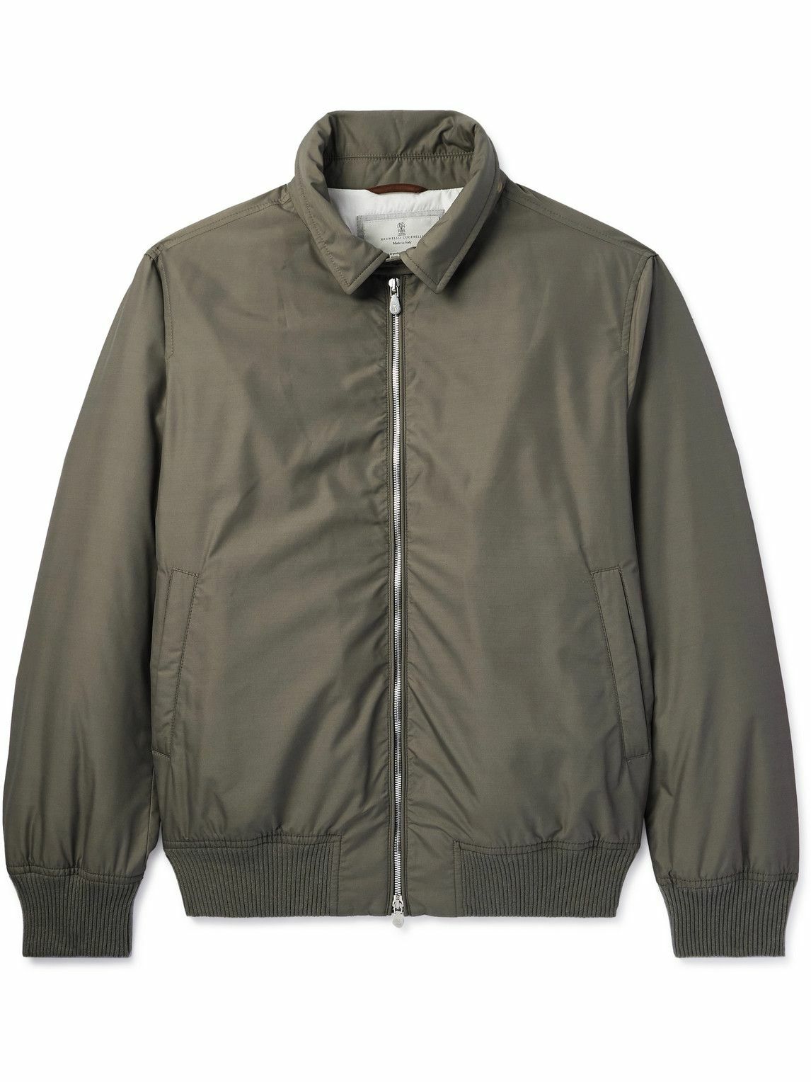 Brunello Cucinelli - Padded Shell Jacket - Green Brunello Cucinelli