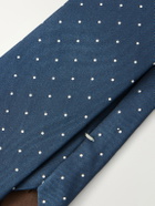 Canali - 8cm Polka-Dot Silk-Twill Tie