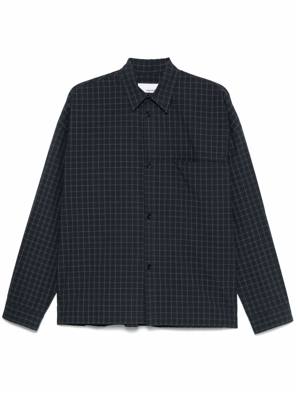 SAGE NATION Navy Chisholm Shirt SAGE NATION SAGE NATION Navy Chisholm Shirt SAGE NATION