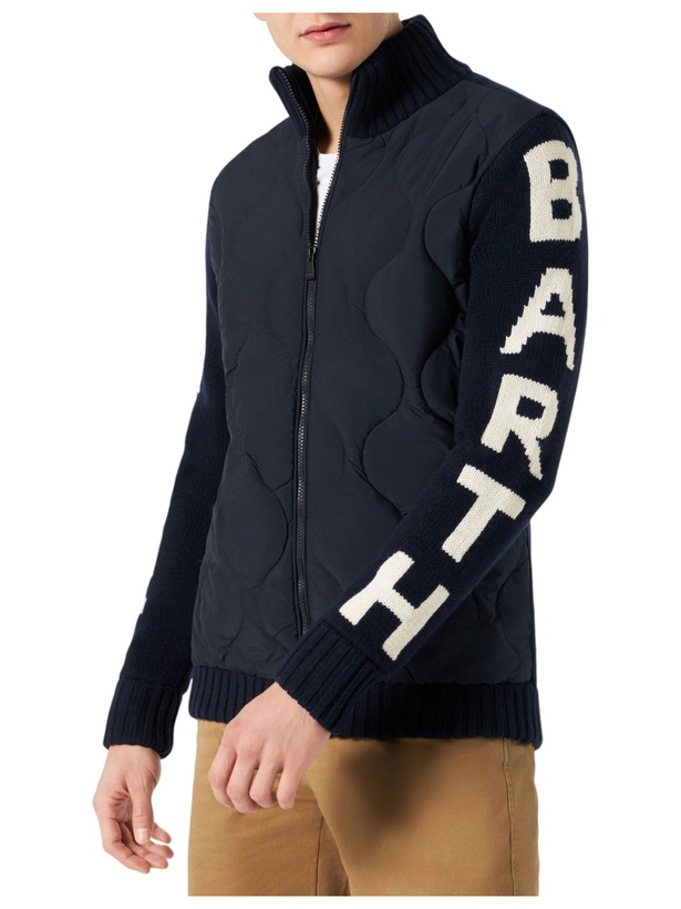 Photo: MC2 Saint Barth Man Blue Padded Jacket