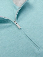 Peter Millar - Crown Comfort Cotton-Blend Half-Zip Sweater - Blue