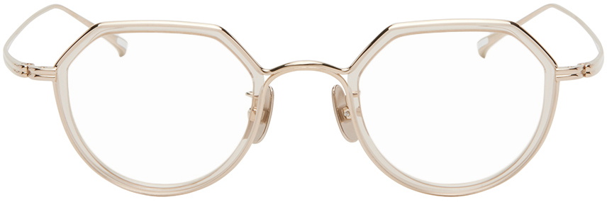 YUICHI TOYAMA. Gold F. Ludwig Glasses
