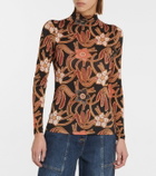 Ulla Johnson Aurelia printed turtleneck top
